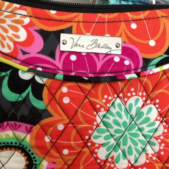 Vera Bradley Little Crossbody Bag - Ziggy Zinnia - Picture 2 of 8